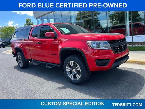 Red 2017 Chevrolet Colorado WT