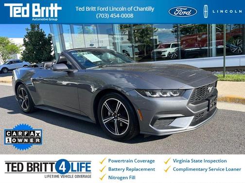 Gray Metallic 2025 Ford Mustang EcoBoost Premium