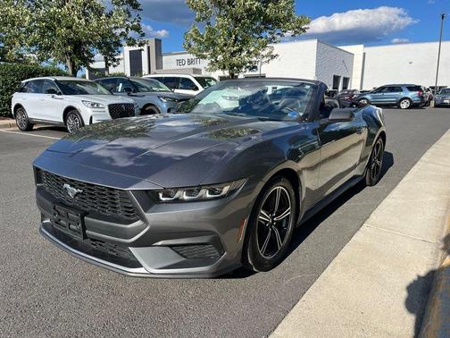 Gray Metallic 2025 Ford Mustang EcoBoost Premium