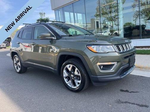 Olive Green Pearlcoat 2018 Jeep Compass Limited