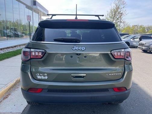 Olive Green Pearlcoat 2018 Jeep Compass Limited