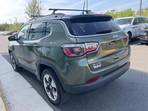 Olive Green Pearlcoat 2018 Jeep Compass Limited