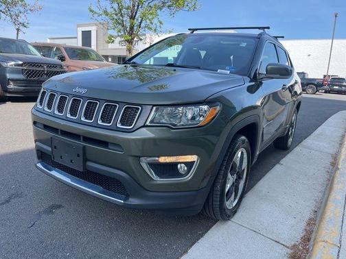 Olive Green Pearlcoat 2018 Jeep Compass Limited