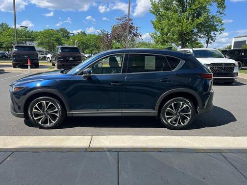 Deep Crystal Blue Mica 2022 Mazda CX-5 2.5 S Premium Plus Package