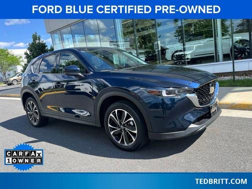 Deep Crystal Blue Mica 2022 Mazda CX-5 2.5 S Premium Plus Package