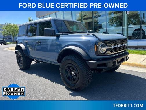Azure Gray Metallic 2024 Ford Bronco Wildtrak