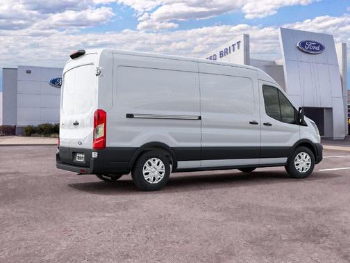 Oxford White 2027 Ford Transit-250 148 WB Medium Roof Cargo