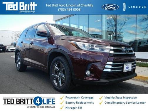 2018 Toyota Highlander Limited Platinum