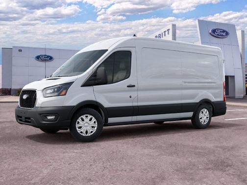 Oxford White 2027 Ford Transit-250 148 WB Medium Roof Cargo