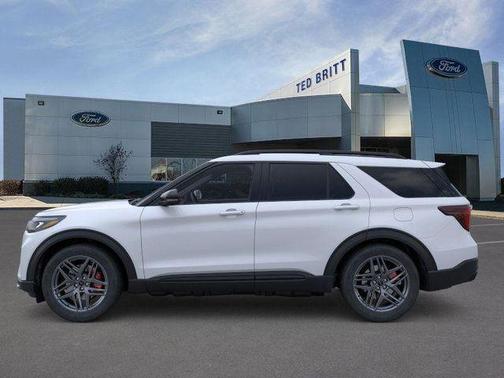 Space White Metallic 2026 Ford Explorer ST