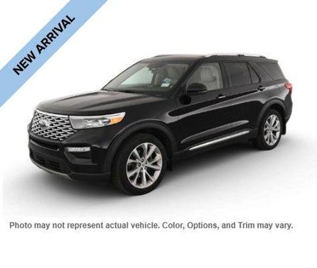 Black 2021 Ford Explorer Platinum