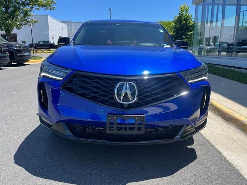 Blue 2025 Acura RDX A-Spec Advance Package