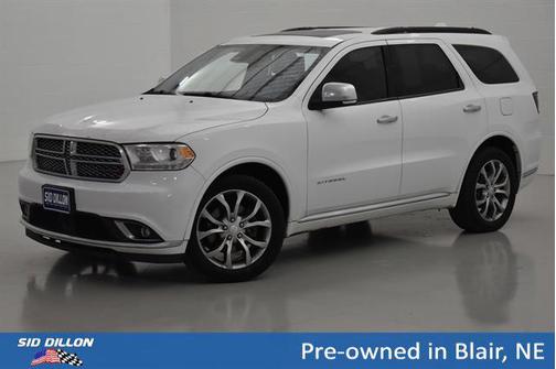 Bright White 2017 Dodge Durango Citadel