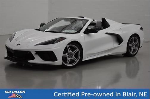 Arctic White 2024 Chevrolet Corvette Stingray w/2LT