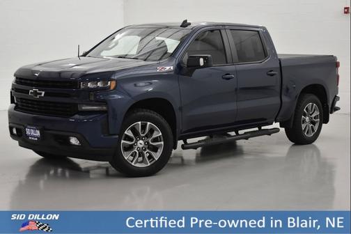 Northsky Blue Metallic 2021 Chevrolet Silverado 1500 RST