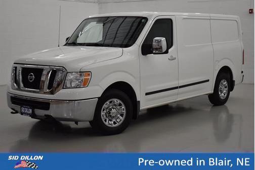 Glacier White 2018 Nissan NV Cargo NV3500 HD S V8