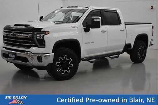 Summit White 2024 Chevrolet Silverado 3500 LTZ