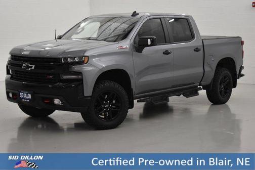 Satin Steel Metallic 2021 Chevrolet Silverado 1500 LT Trail Boss