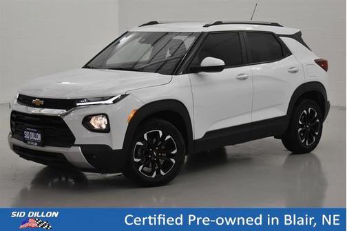 Summit White 2021 Chevrolet Trailblazer LT