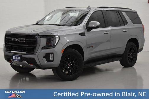 Sterling Metallic 2024 GMC Yukon 4WD AT4