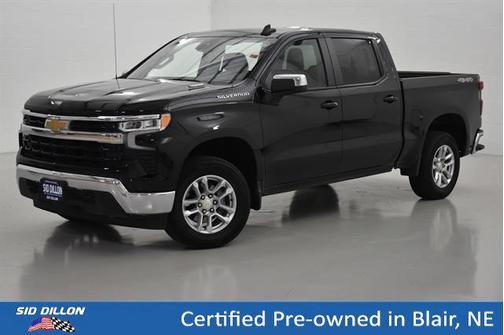 Black 2025 Chevrolet Silverado 1500 LT