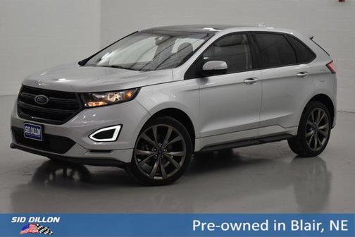 Ingot Silver Metallic 2017 Ford Edge Sport