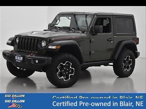 Sarge Green Clearcoat 2023 Jeep Wrangler Rubicon