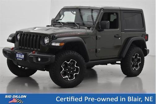 Sarge Green Clearcoat 2023 Jeep Wrangler Rubicon