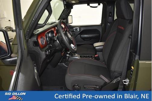 Sarge Green Clearcoat 2023 Jeep Wrangler Rubicon