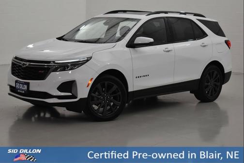 Summit White 2023 Chevrolet Equinox AWD RS