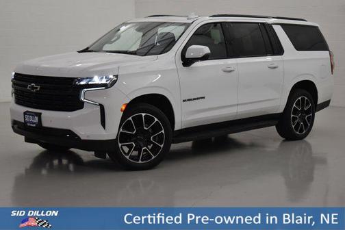 Summit White 2024 Chevrolet Suburban RST