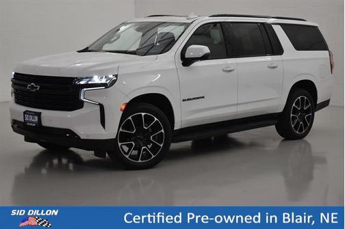 Summit White 2024 Chevrolet Suburban RST