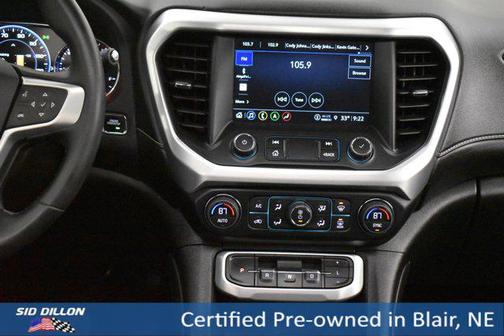 White Frost Tricoat 2023 GMC Acadia AWD SLT