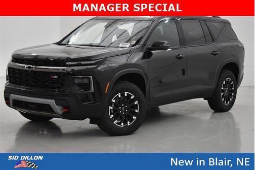 Mosaic Black Metallic 2026 Chevrolet Traverse AWD Z71