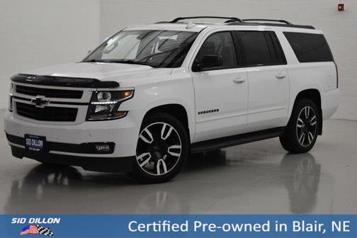 Summit White 2020 Chevrolet Suburban Premier