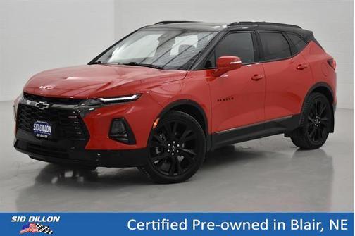 Red Hot 2022 Chevrolet Blazer RS