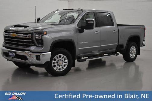 Sterling Gray Metallic 2025 Chevrolet Silverado 3500 LTZ