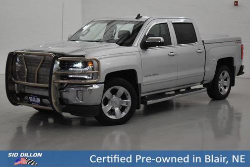Silver Ice Metallic 2017 Chevrolet Silverado 1500 LTZ Truck