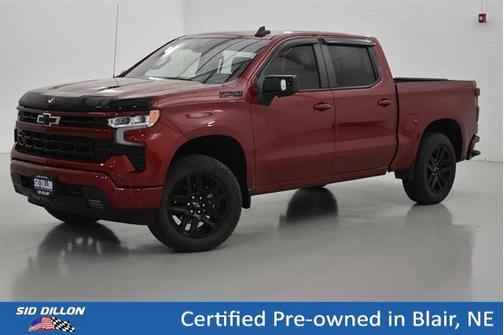 Radiant Red Tintcoat 2025 Chevrolet Silverado 1500 RST
