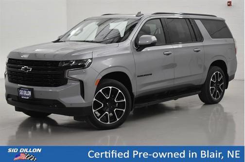 Sterling Gray Metallic 2024 Chevrolet Suburban RST