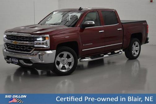 Siren Red Tintcoat 2017 Chevrolet Silverado 1500 LTZ