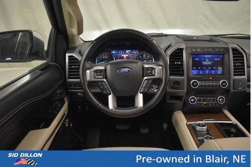 Star White Metallic Tri-Coat 2020 Ford Expedition Platinum