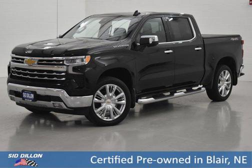 Black 2023 Chevrolet Silverado 1500 LTZ