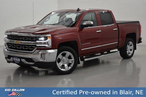 Cajun Red Tintcoat 2018 Chevrolet Silverado 1500 LTZ