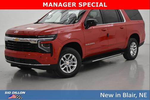 Victory Red 2026 Chevrolet Suburban LS