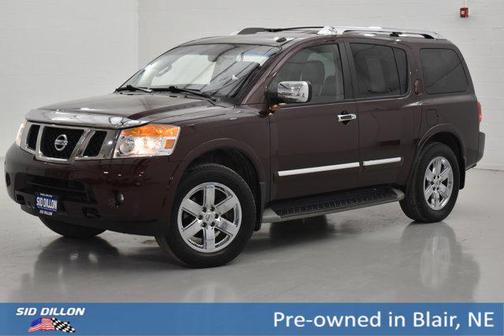 Midnight Garnet 2013 Nissan Armada Platinum
