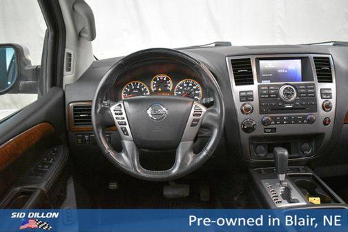 Midnight Garnet 2013 Nissan Armada Platinum