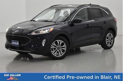 Antimatter Blue Metallic 2021 Ford Escape SEL
