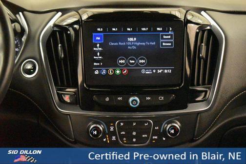 Black Cherry Metallic 2023 Chevrolet Traverse LT Leather