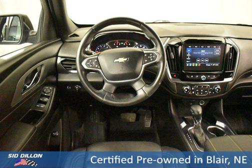 Black Cherry Metallic 2023 Chevrolet Traverse LT Leather